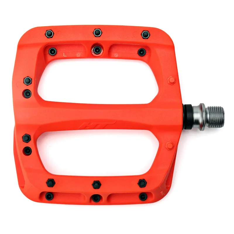 HT Components PA-03A Orange Flat MTB Pedals