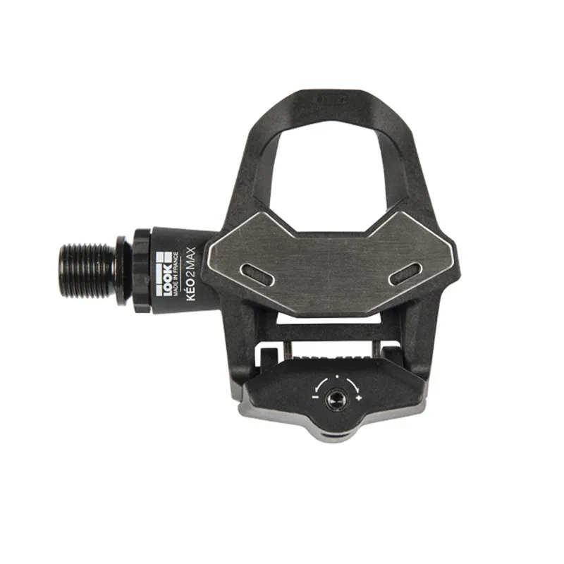 Look Keo 2 Max Black Clipless Road Pedals with Keo Grip Cleats