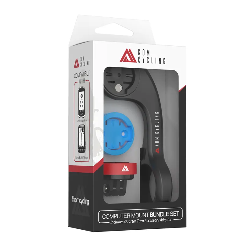 KOM Universal Garmin/Wahoo + GoPro Bundle in Black-1