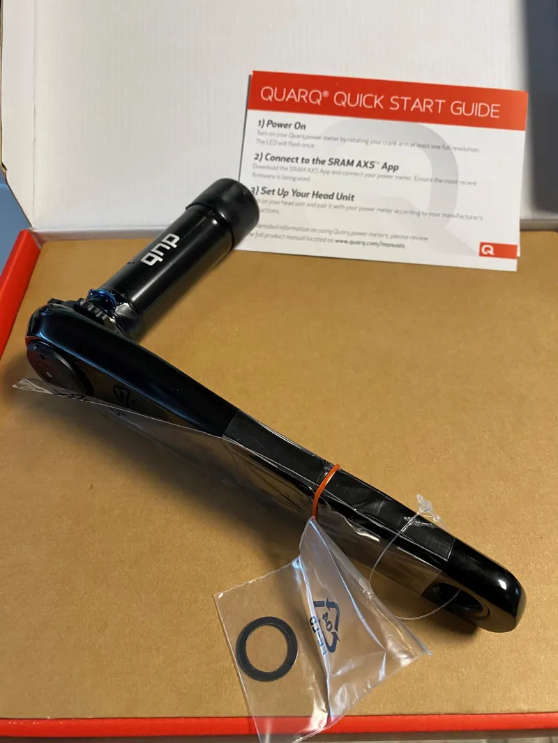 SRAM Rival Power Meter Upgrade Left Arm And Power Meter Spindle Rival D1 DUB Right Arm BB Spider Chainrings Not Included