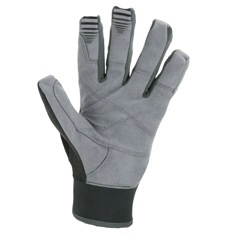Sealskinz All Weather MTB Black/Grey Waterproof Cycling Gloves-1