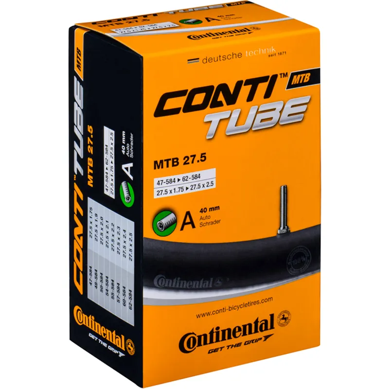 Continental MTB 27.5 x 1.75-2.5 inch 40mm Schrader Inner Tube