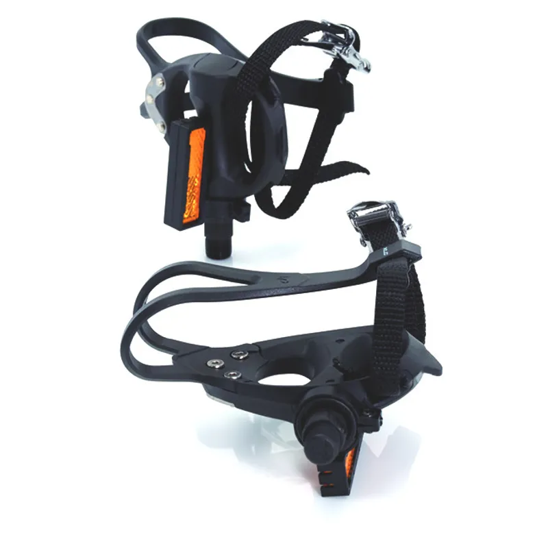 XLC Toe Clip and Strap Road Pedals