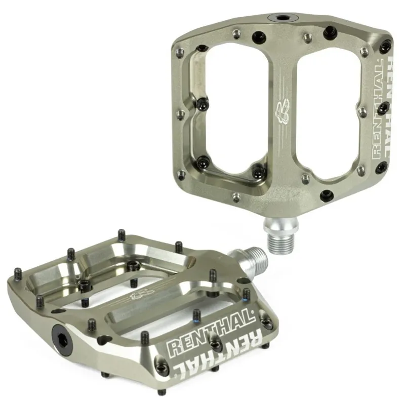 Renthal Revo-F Gold Flat MTB Pedals