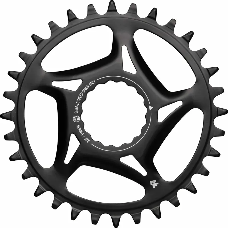 Race Face Cinch 12 Speed Direct Mount Black Steel Chainring