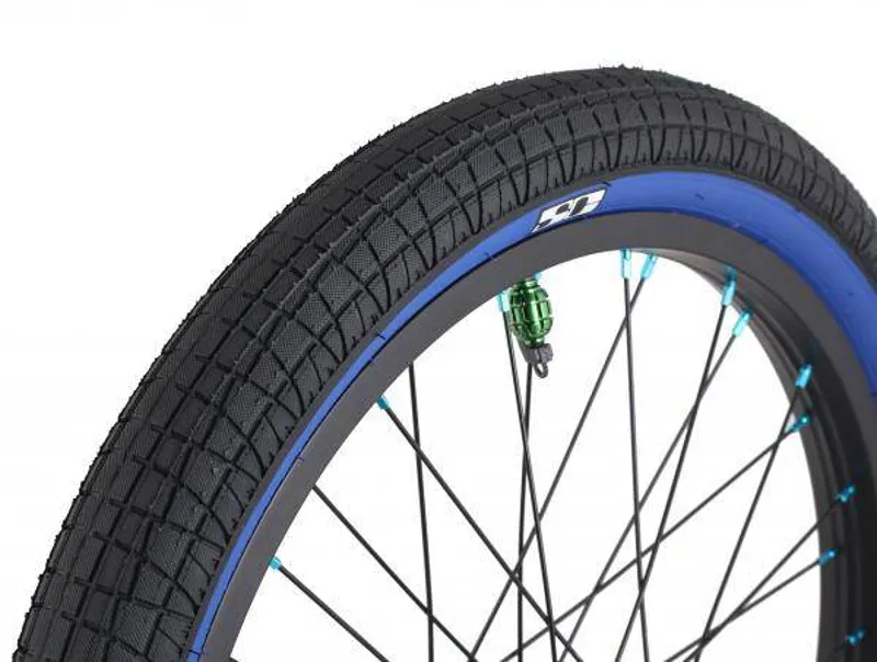blue 20 inch bmx tires