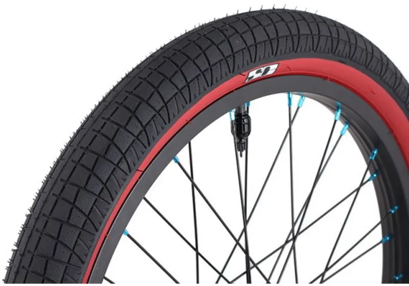 red wall bmx tires