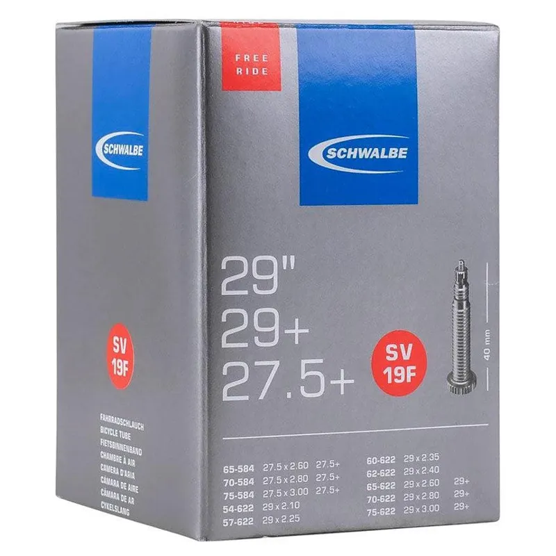 Schwalbe SV19F 27.5 x 2.6-3.0 / 29 x 2.1-3.0 Plus Inner Tube