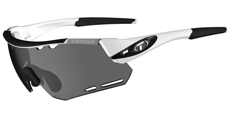 Tifosi Alliant Interchangeable Lens White / Black Sunglasses