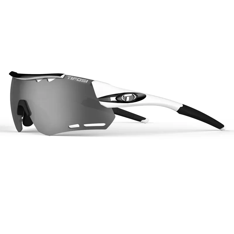 Tifosi Alliant Interchangeable Lens White / Black Sunglasses-1