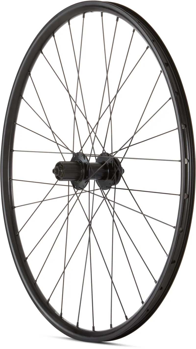 M Part 27.5 Cassette Disc QR Black Rear Wheel	