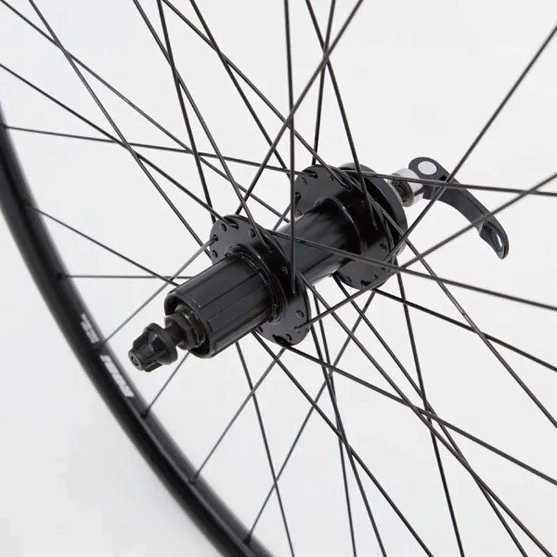 M Part 27.5 Cassette Disc QR Black Rear Wheel	-1