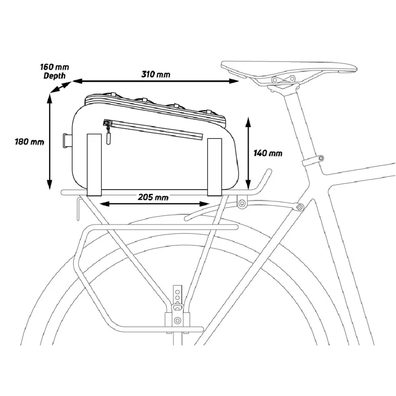 Zefal Z Traveller 40 Rack Bag-2